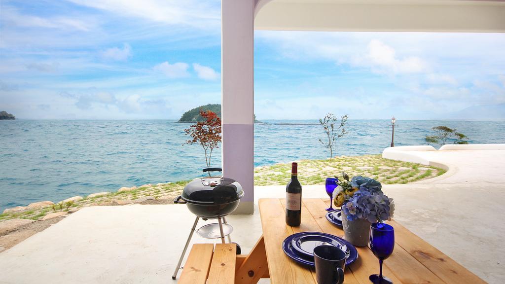Blue & White Pension Namhae Esterno foto