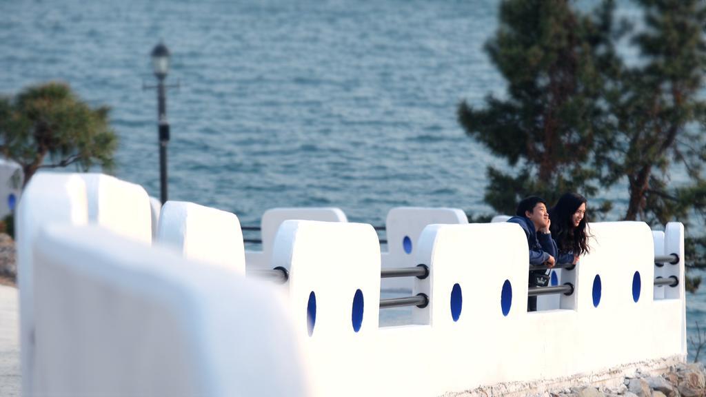 Blue & White Pension Namhae Esterno foto